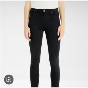 Outland Isabel Midrise Skinny Black Jean NWT